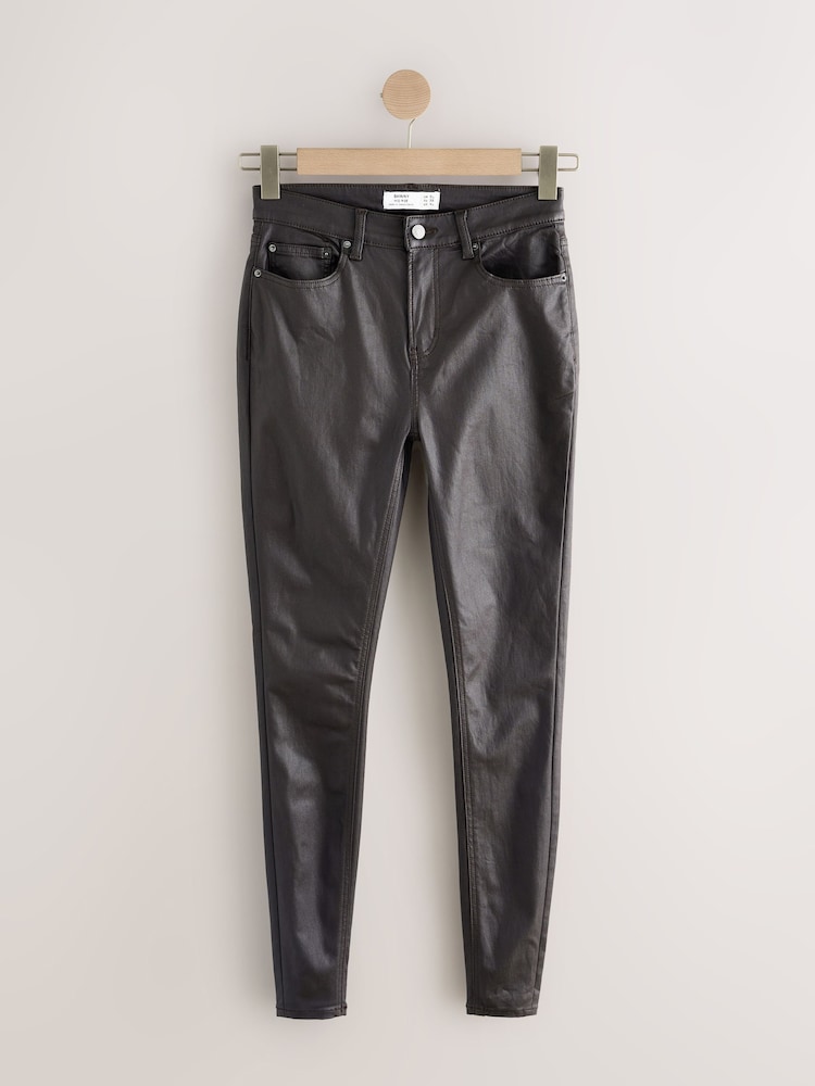 Jean Slim CUT25 Par Yigal Azrouel - Imprimé Pied-de-poule Marron/noir, Taille 24, Neuf Avec étiquettes
