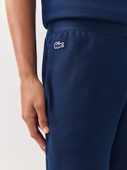 Lacoste Blue Waffle Loungewear Shorts - Image 4 of 4