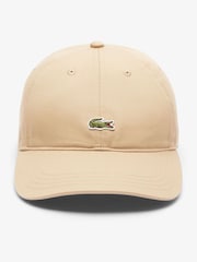 Lacoste Cotton Twill Brown Cap - Image 3 of 6