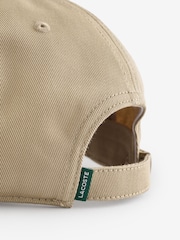 Lacoste Cotton Twill Brown Cap - Image 4 of 6