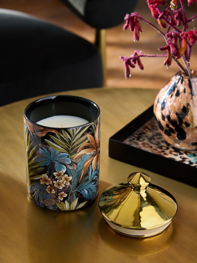 Cedarwood & Oud Animal Print Tiger Candle - Image 2 of 5