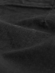 Black Coated Mini Denim Skirt - Image 3 of 3