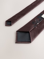 Brown Pattern Tie - Image 3 of 3