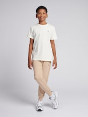 Natural - U.S. Polo Assn. Calças de corrida Double Horsemen para Boys - Imagem 6 de 10