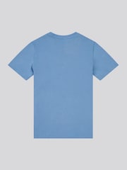 U.S. Polo Assn. Blue Boys 100% Cotton Circle Print T-Shirt - Image 2 of 3