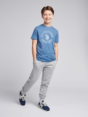 U.S. Polo Assn. Blue Circle Print T-Shirt - Image 6 of 7