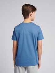 U.S. Polo Assn. Blue Circle Print T-Shirt - Image 7 of 7