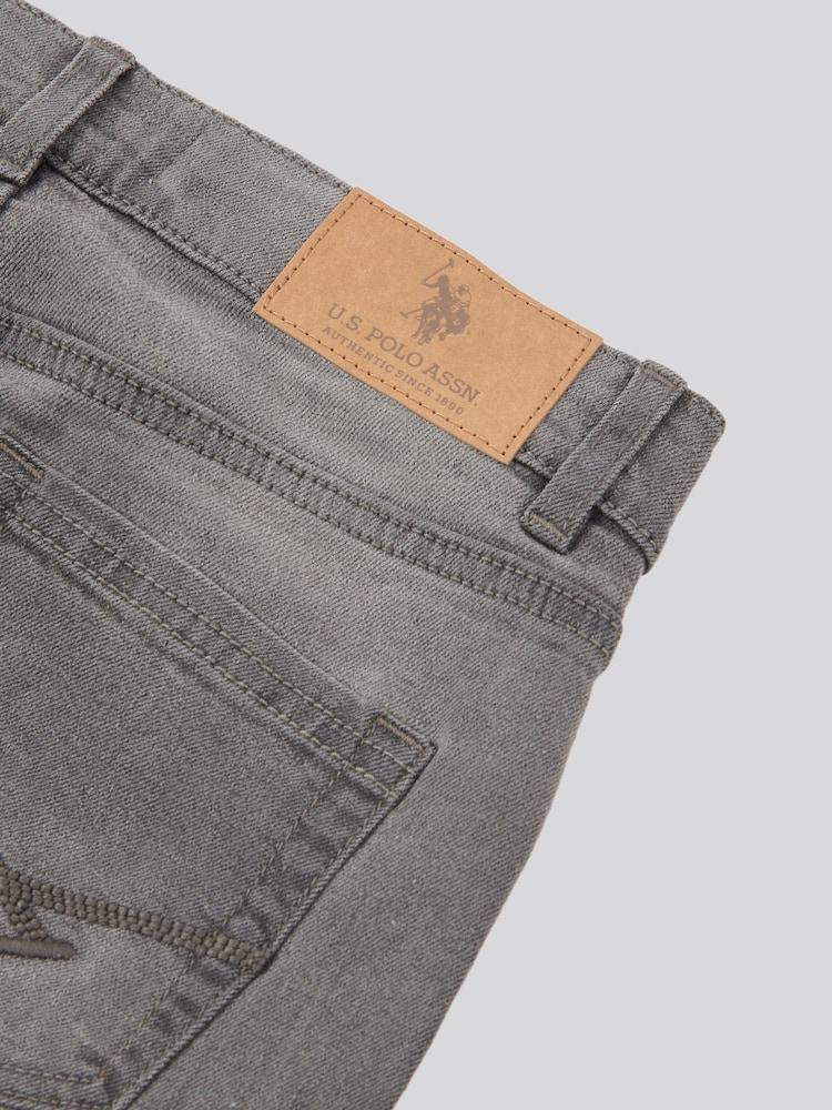 U.S. Polo Assn. Grey Boys Classic Fit Jeans - Image 2 of 11