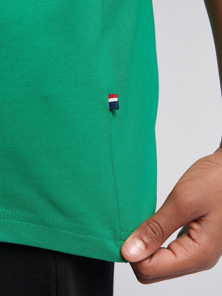 U.S. Polo Assn. Green Circle Print T-Shirt - Image 8 of 8 U.S. Polo Assn. Green Circle Print T-Shirt - Image 8 of 8