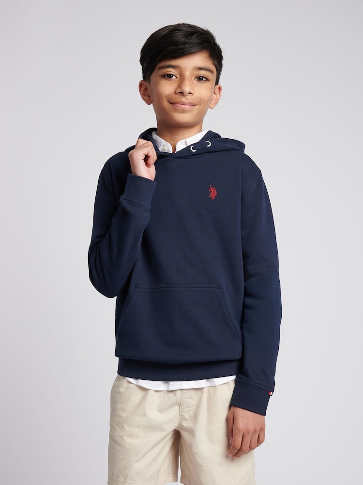 U.S. Polo Assn. Blue Boys Double Horsemen Hoodie - Image 1 of 9 U.S. Polo Assn. Blue Boys Double Horsemen Hoodie - Image 1 of 9