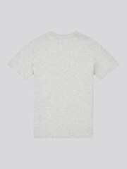 U.S. Polo Assn. Grey Boys 100% Cotton Circle Print T-Shirt - Image 7 of 8