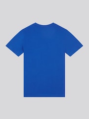 U.S. Polo Assn. Lightc Blue Boys Graphic Print 100% Cotton T-Shirt - Image 6 of 7