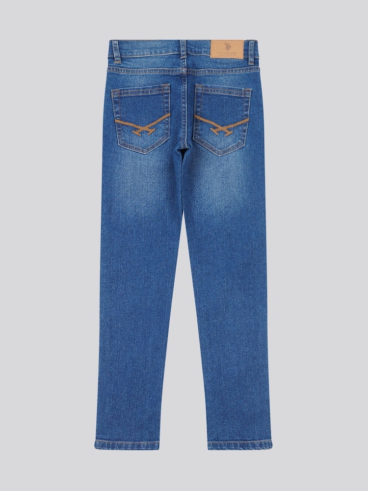 U.S. Polo Assn. Blue Boys Classic Fit Jeans - Image 2 of 5