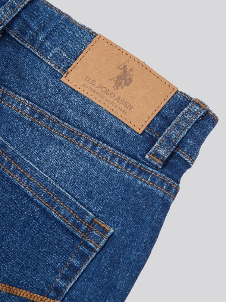 U.S. Polo Assn. Blue Boys Classic Fit Jeans - Image 5 of 5
