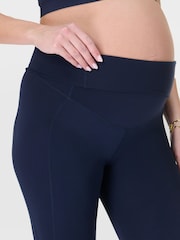 Sweaty Betty Blue 7/8 Length All Day 7/8 Maternity Leggings - Image 6 of 7