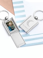 Personalised Eid Mubarak Mini Frame Keyring by Treat Republic - Image 1 of 4