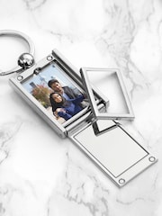 Personalised Eid Mubarak Mini Frame Keyring by Treat Republic - Image 3 of 4