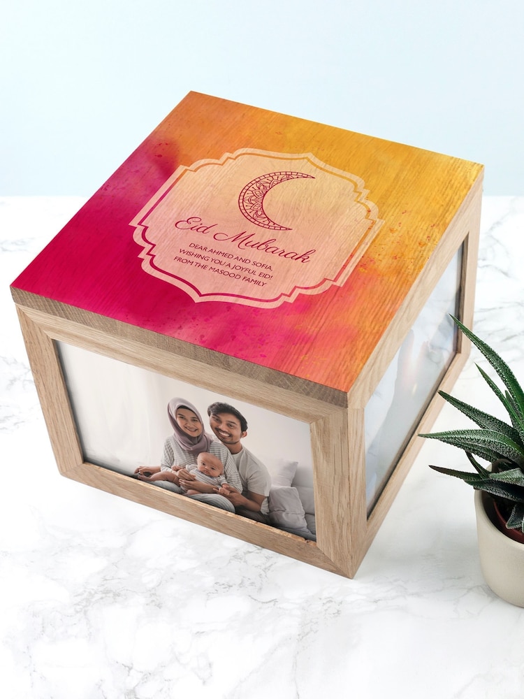 Personalised Eid Mubarak Keepsake Box by Treat Republic - Image 2 of 4