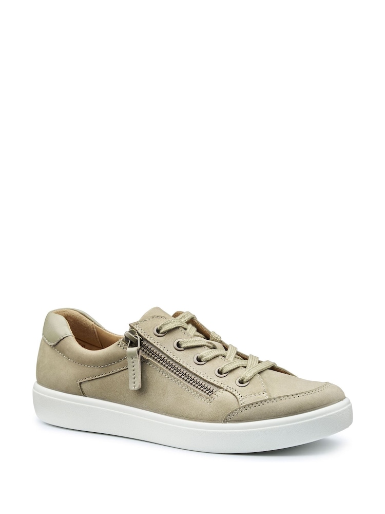 Hotter Natural Regular Fit Chase II Lace-Up/Zip Shoes - Image 2 of 4