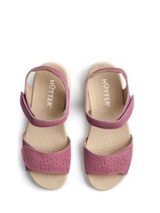 Hotter Red Regular Fit Leah II Touch-Fastening Sandals - Image 4 of 4