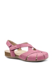 Hotter Red Wide Fit Catskill II Touch-Fastening Sandals - Image 3 of 4
