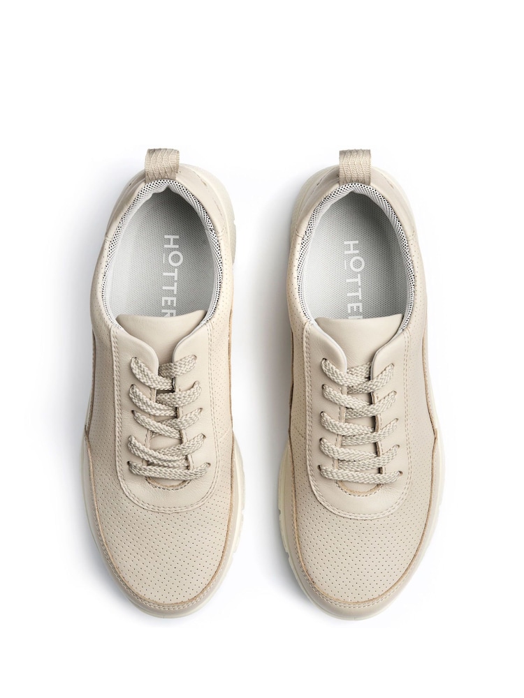 Hotter Natural Regular Fit Gravity II Lace-Up Shoes - Image 3 of 3 Hotter Natural Regular Fit Gravity II Lace-Up Shoes - Image 3 of 3