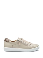 Hotter Natural Wide Fit Chase II Lace-Up Zip Shoes - Image 1 of 4