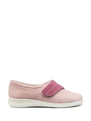 Hotter Pink Regular Fit Wrap Touch Fastening Slippers - Image 1 of 4