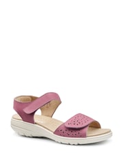Hotter Pink Wide Fit Leah II Touch-Fastening Sandals - Image 2 of 4