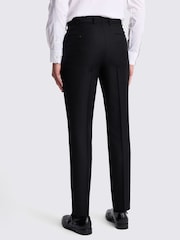 MOSS Black Tailored Fit Black Twill Trousers - Image 2 of 3