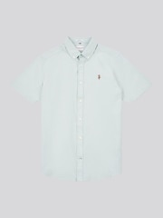 U.S. Polo Assn. Green Mens 100% Cotton Short Sleeve Oxford Shirt - Image 5 of 7
