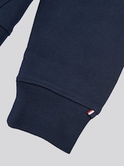 U.S. Polo Assn. Blue Mens Double Horsemen Loopback Hoodie - Image 3 of 4