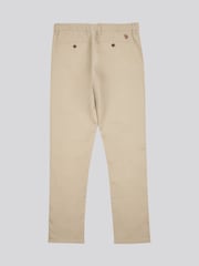 U.S. Polo Assn Natural Mens Comfort Waist Classic Chino Trousers - Image 2 of 4