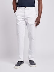 U.S. Polo Assn. White Mens Classic Chinos Trousers - Image 1 of 9
