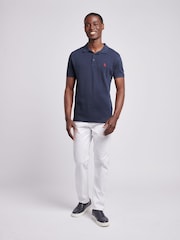 U.S. Polo Assn. White Mens Classic Chinos Trousers - Image 3 of 9
