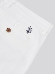 U.S. Polo Assn. White Mens Classic Chinos Trousers - Image 8 of 9