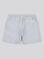 U.S. Polo Assn. Blue Mens Blend Drawstring Shorts - Image 3 of 5
