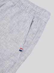 U.S. Polo Assn. Blue Mens Blend Drawstring Shorts - Image 4 of 5