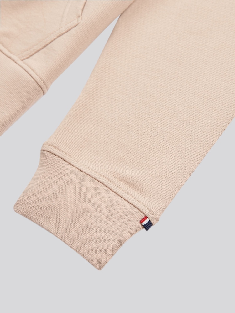 U.S. Polo Assn. Natural Mens Double Horsemen Loopback Zip Hoodie - Image 4 of 4