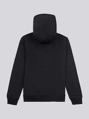 U.S. Polo Assn. Black Mens Double Horsemen Loopback Zip Hoodie - Image 2 of 4