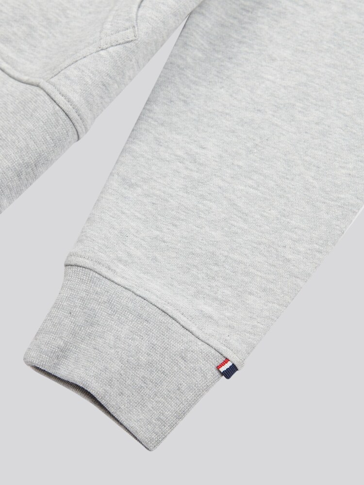 U.S. Polo Assn. Grey Mens Double Horsemen Loopback Hoodie - Image 4 of 4 U.S. Polo Assn. Grey Mens Double Horsemen Loopback Hoodie - Image 4 of 4