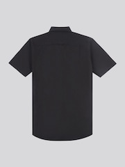 U.S. Polo Assn. Black Mens 100% Cotton Short Sleeve Oxford Shirt - Image 6 of 7