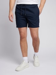 U.S. Polo Assn. Blue Mens Linen Blend Deck Shorts - Image 1 of 9