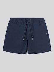 U.S. Polo Assn. Blue Mens Linen Blend Deck Shorts - Image 6 of 9