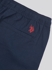 U.S. Polo Assn. Blue Mens Linen Blend Deck Shorts - Image 9 of 9