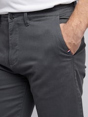 siva - U.S. Polo Assn. Moške klasične hlače Chinos - Slika 5 iz 9