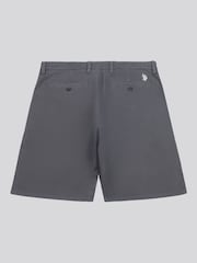 siva - U.S. Polo Assn. Moške klasične hlače Chinos - Slika 7 iz 9