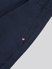 U.S. Polo Assn Blue Mens Comfort Waist Classic Chino Trousers - Image 3 of 4