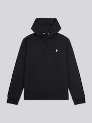 U.S. Polo Assn. Black Mens Double Horsemen Loopback Hoodie - Image 1 of 4