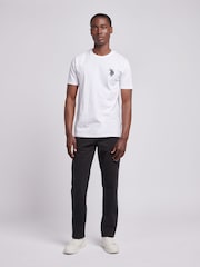 U.S. Polo Assn. Black Mens Classic Chinos Trousers - Image 3 of 9